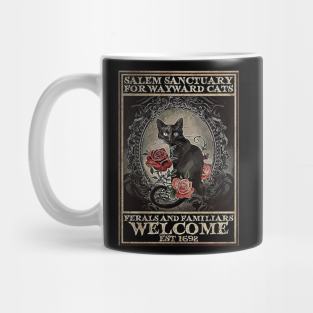 Salem sanctuary for wayward cats Mug